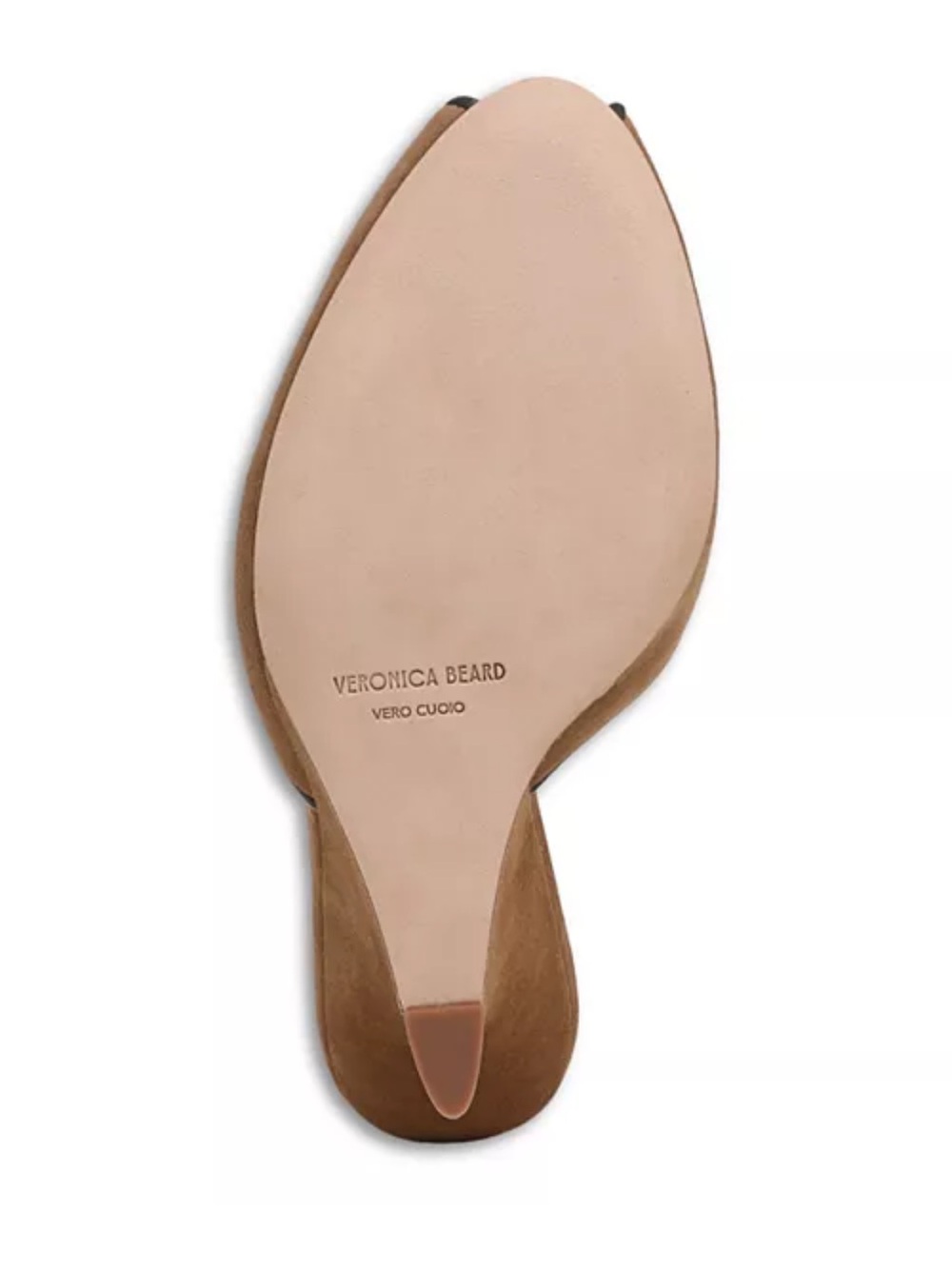 VERONICA BEARD
Mirabel Peep Toe Wedge Sandal
In Chestnut &Black Sz 9 gently used - Picture 16 of 16